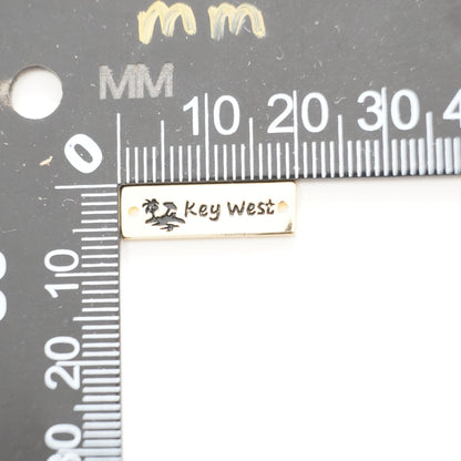 18K Gold Filled Key Connector for Jewelry Making