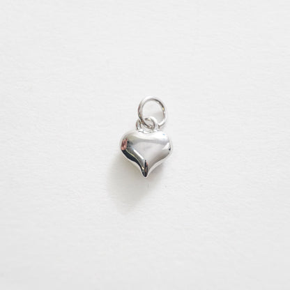 Gold Heart Charms,18K Gold Filled Heart Pendant,Heart Charm Bracelet Necklace for DIY Jewelry Making Supply