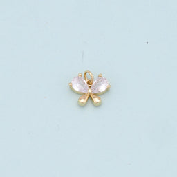 Gold Butterfly Charms,18K Gold Filled Butterfly Pendant,Butterfly Charm Bracelet Necklace for DIY Jewelry Making Supply