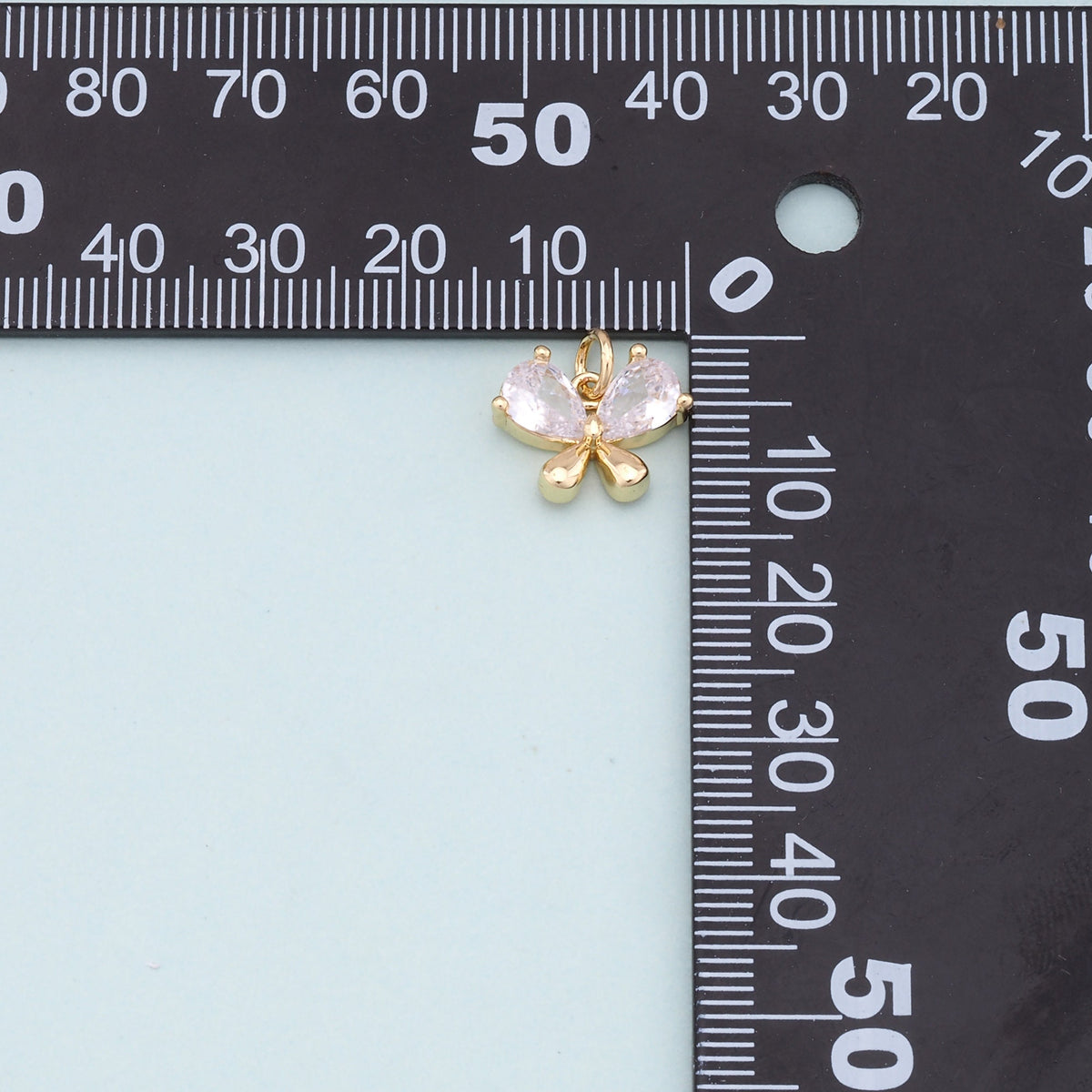 Gold Butterfly Charms,18K Gold Filled Butterfly Pendant,Butterfly Charm Bracelet Necklace for DIY Jewelry Making Supply