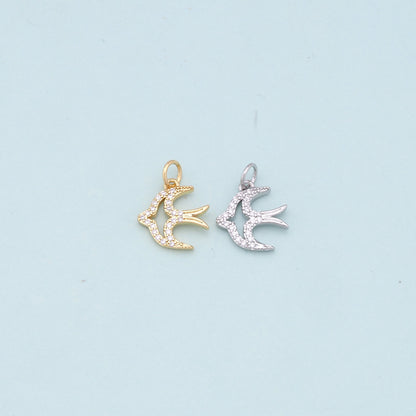 18K Gold Filled Hand Charm Pendant for Jewelry Making