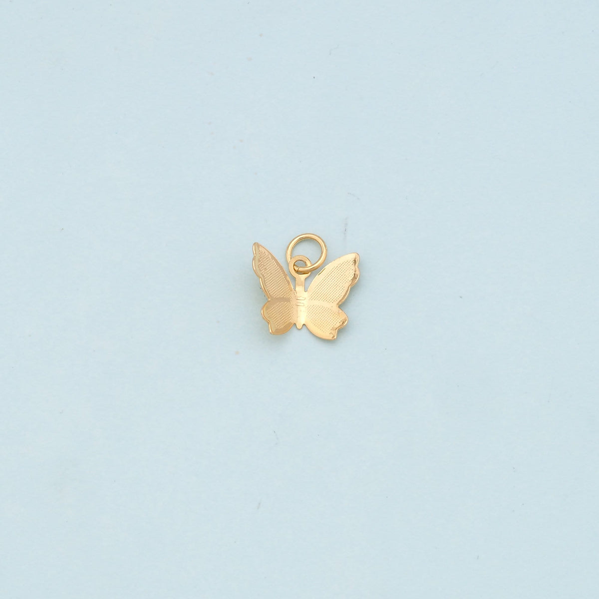 Gold Butterfly Charms,18K Gold Filled Butterfly Pendant,Butterfly Charm Bracelet Necklace for DIY Jewelry Making Supply