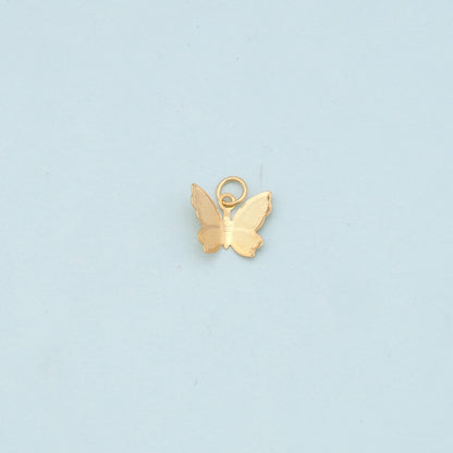 Gold Butterfly Charms,18K Gold Filled Butterfly Pendant,Butterfly Charm Bracelet Necklace for DIY Jewelry Making Supply
