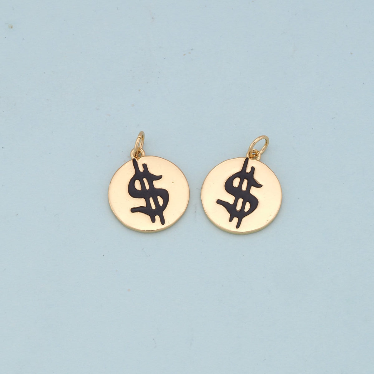18K Gold Filled Charm Pendant for Jewelry Making