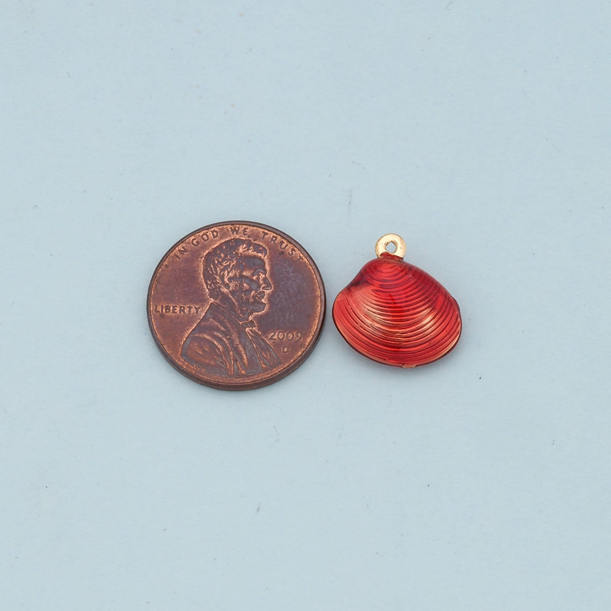 Gold Shell Charms,18K Gold Filled Conch Shell Pendant,Conch Shell Charm Bracelet Necklace for DIY Jewelry Making Supply