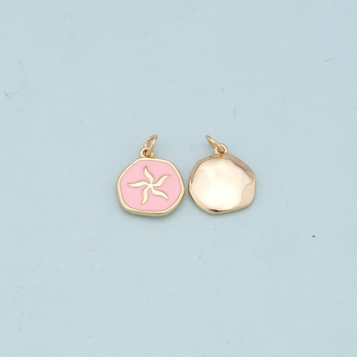 18K Gold Filled Star Charm Pendant for Jewelry Making