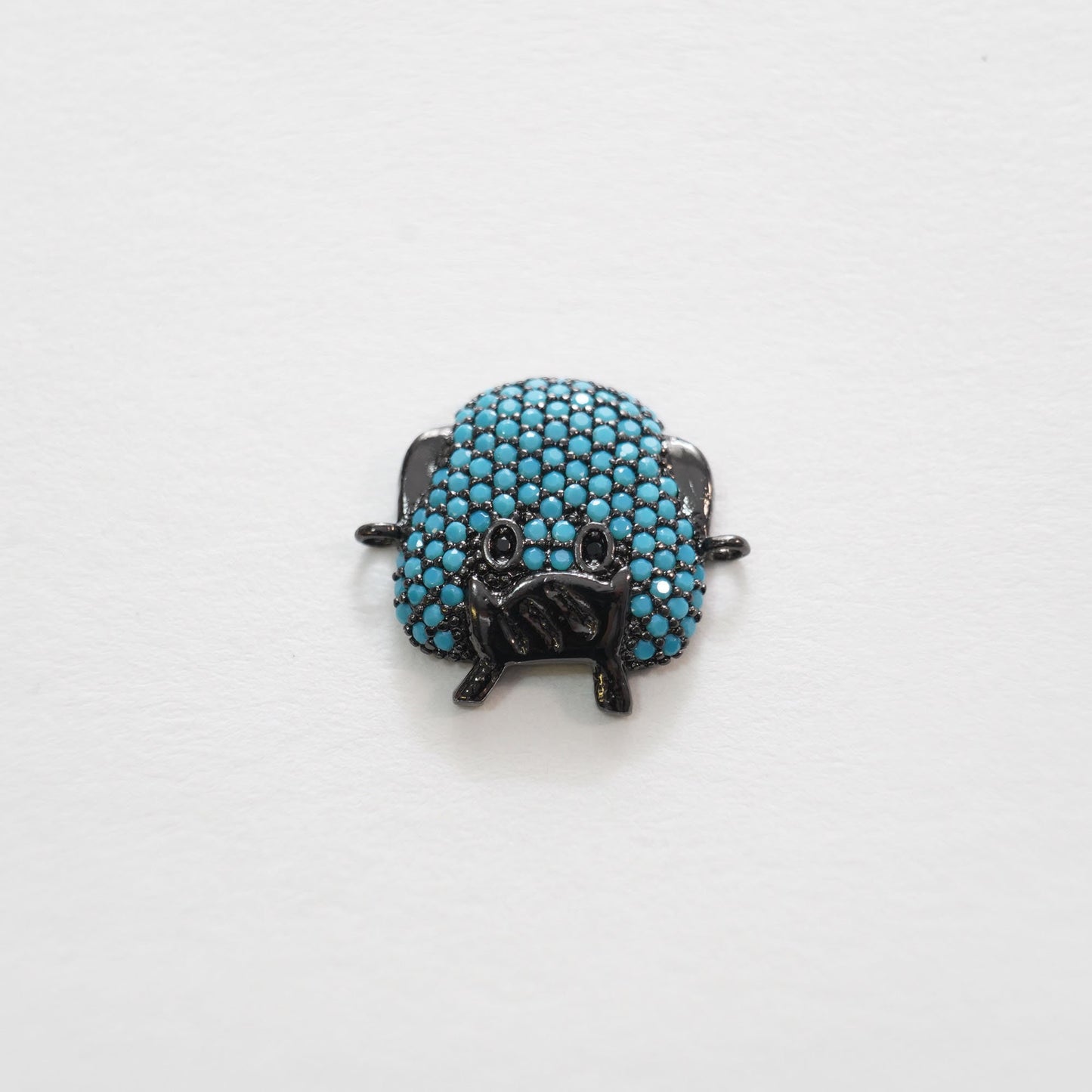Gold Pig Connector Charms,18K Gold Filled Pig Pendant,Silver Pig  Charm Bracelet Necklace for DIY Jewelry Making Supply