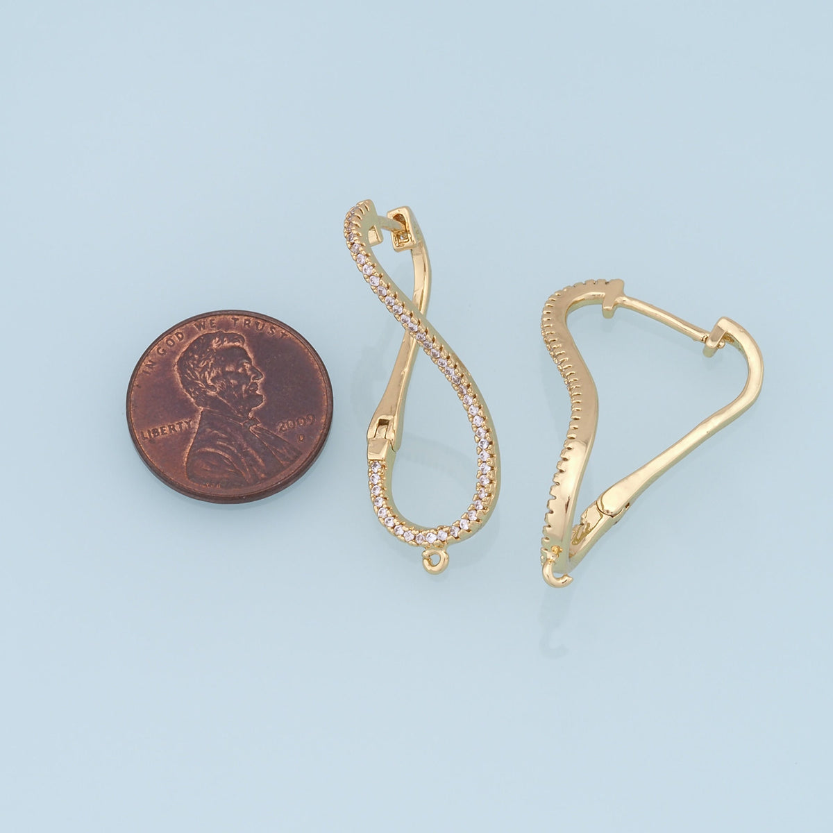1pair 18K Gold Filled Hoops Earrings,Gold Earrings,Dainty Hoops Huggie,Gold Huggies Hoop Earrings