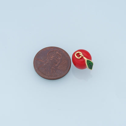 18K Gold Filled Charm Pendant for Jewelry Making