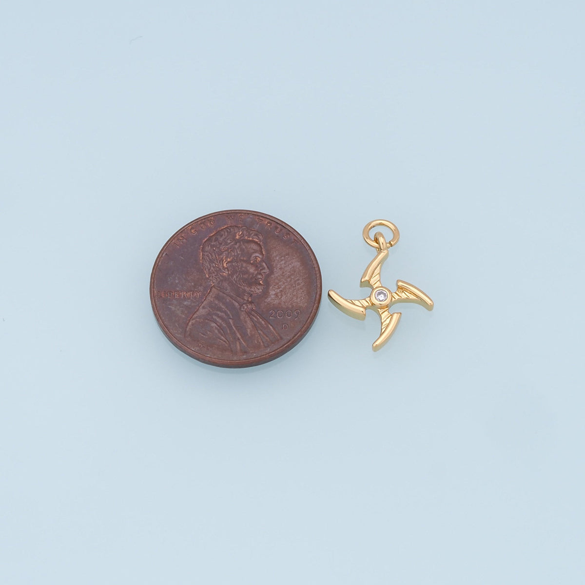 18K Gold Filled Star Charm Pendant for Jewelry Making