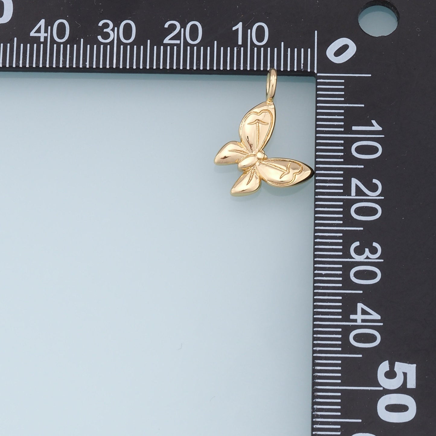 Gold Butterfly Charms,18K Gold Filled Butterfly Pendant,Butterfly Charm Bracelet Necklace for DIY Jewelry Making Supply