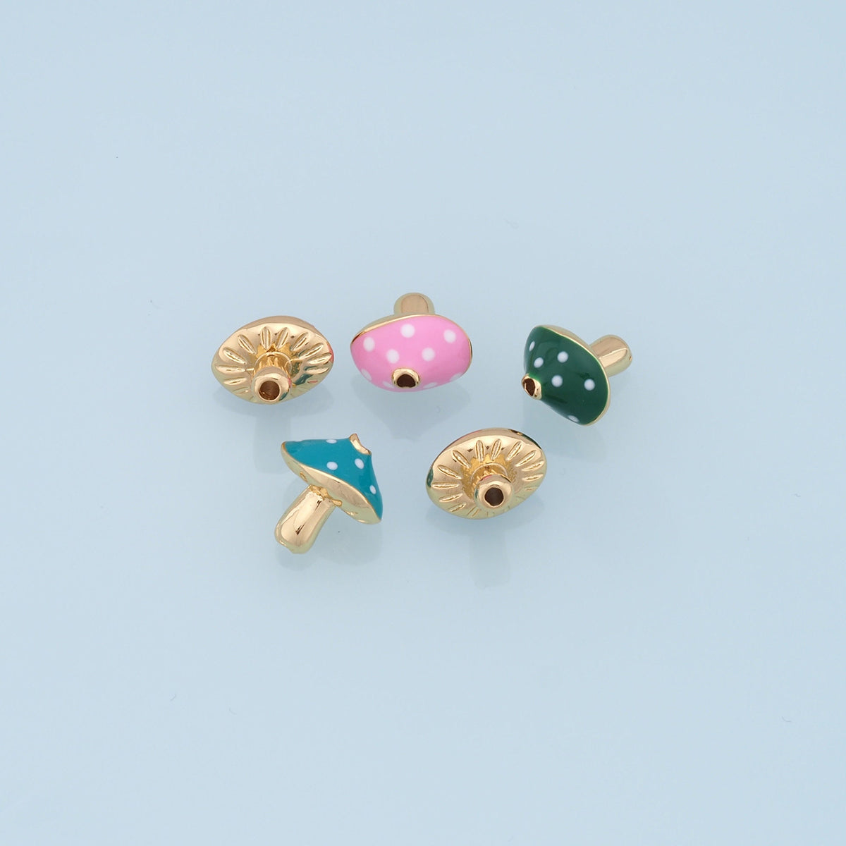 18K Gold Filled Charm Pendant for Jewelry Making