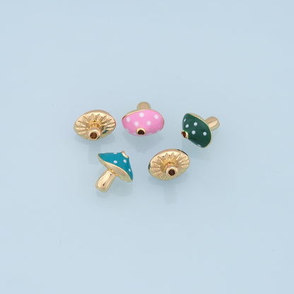 18K Gold Filled Charm Pendant for Jewelry Making
