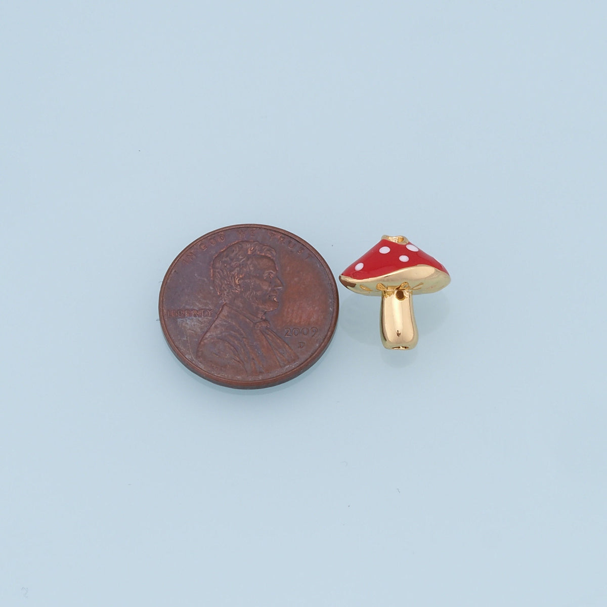 18K Gold Filled Charm Pendant for Jewelry Making