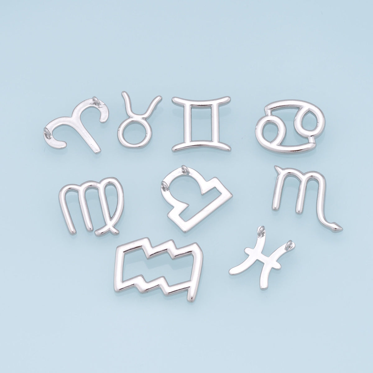 18K Gold Filled Zodiac Constellation Charms,Zodiac Symbol,Horoscope Charm,Gold Astrological Zodiac Sign Minimalist Jewelry