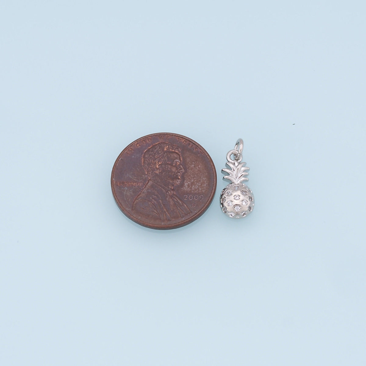 18K Gold Filled Apple Charm Pendant for Jewelry Making