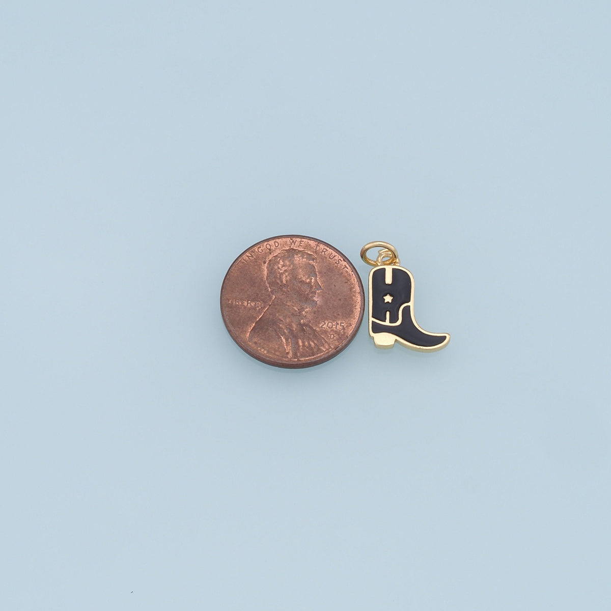 Gold Shoe Charms,18K Gold Filled Shoe Pendant,Shoe Charm Bracelet Necklace for DIY Jewelry Making Supply