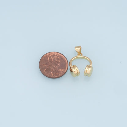 18K Gold Filled Hand Charm Pendant for Jewelry Making