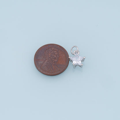 18K Gold Filled Star Charm Pendant for Jewelry Making