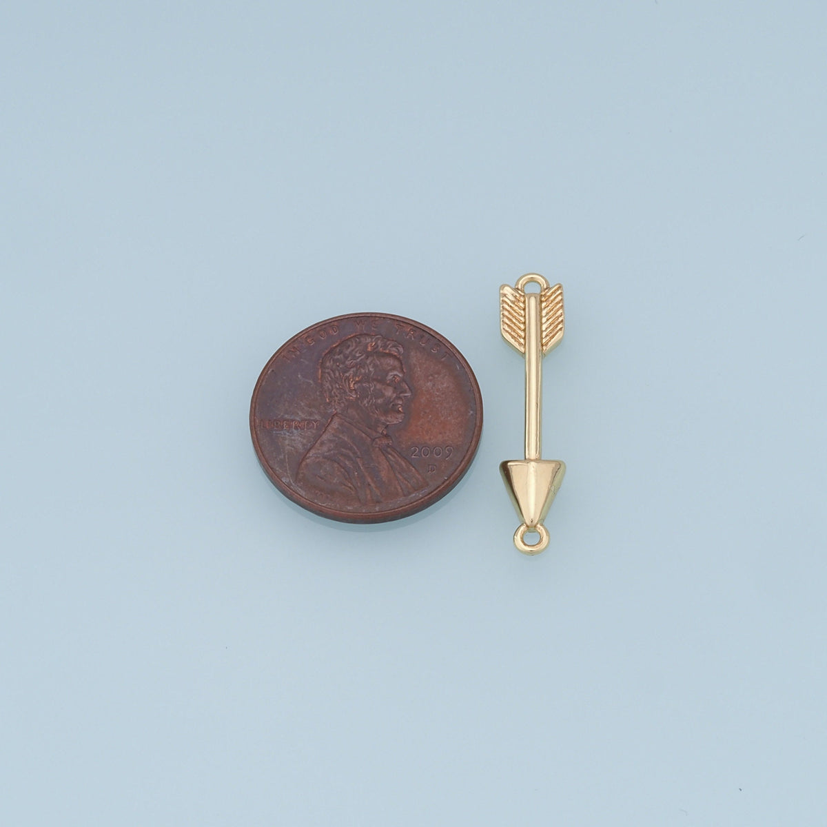 18K Gold Filled Charm Pendant for Jewelry Making