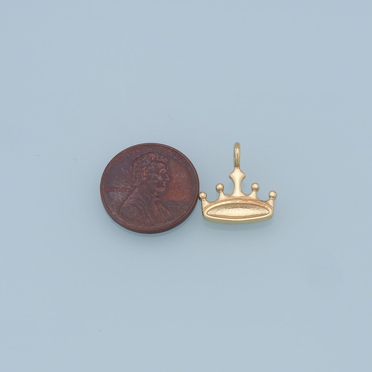 18K Gold Filled Charm Pendant for Jewelry Making
