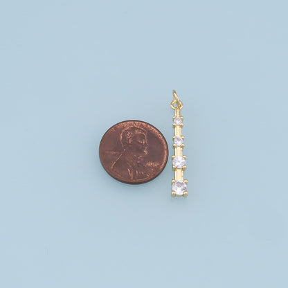 18K Gold Filled Charm Pendant for Jewelry Making