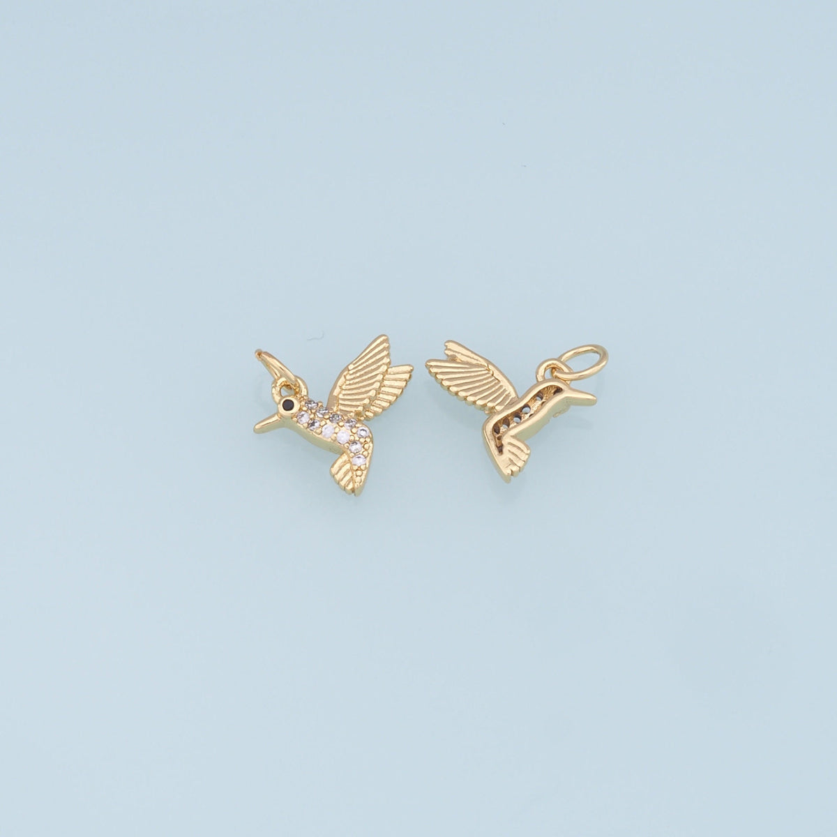18K Gold Filled Hand Charm Pendant for Jewelry Making