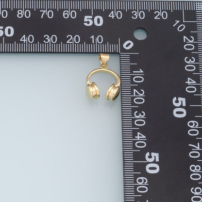 18K Gold Filled Hand Charm Pendant for Jewelry Making