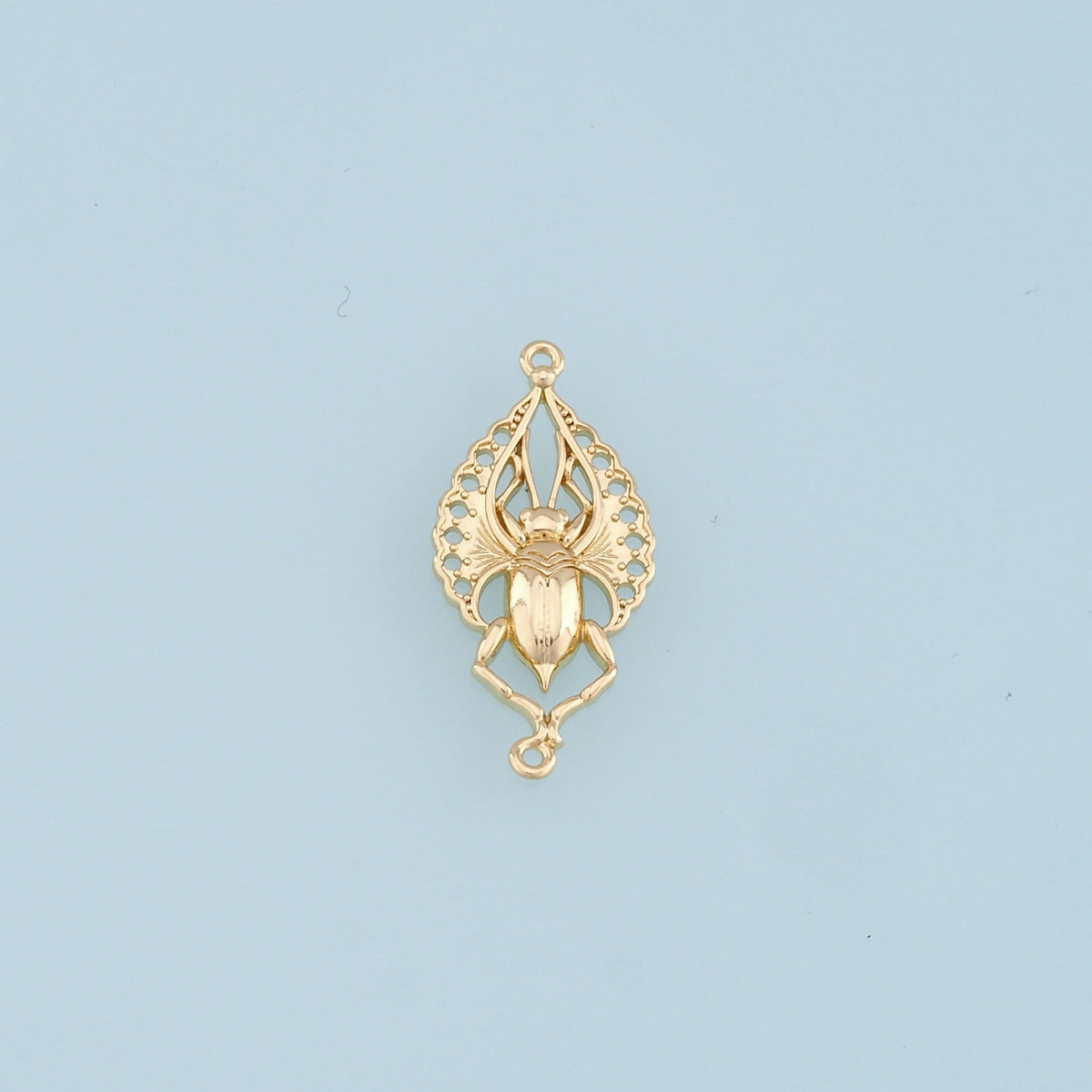 18K Gold Filled Charm Pendant for Jewelry Making