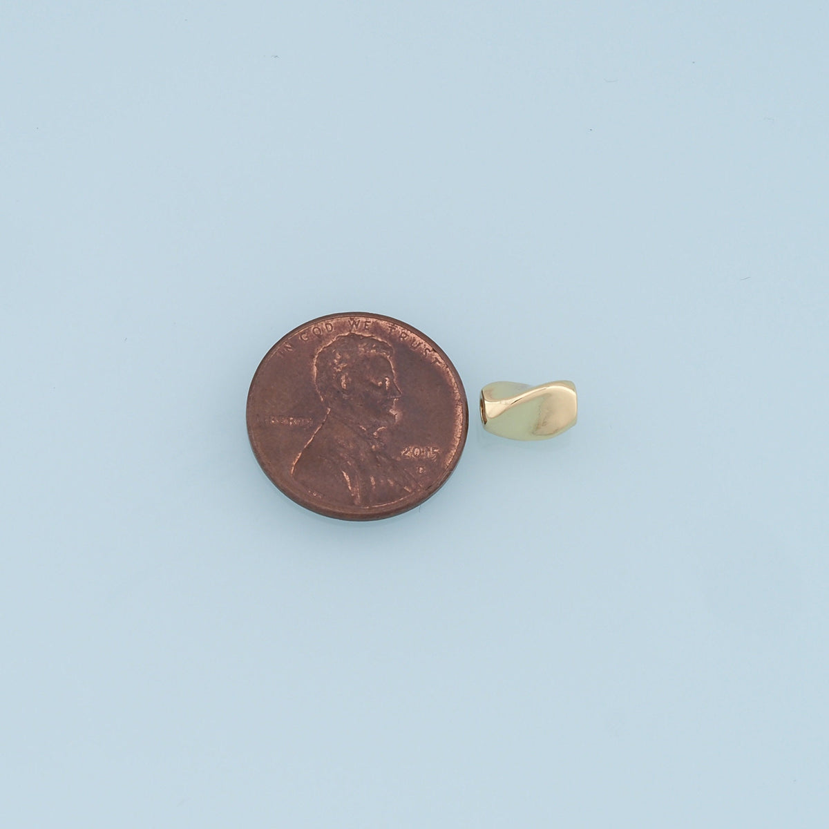 18K Gold Filled Jewelry Beads 2 mm for Jewelry Making