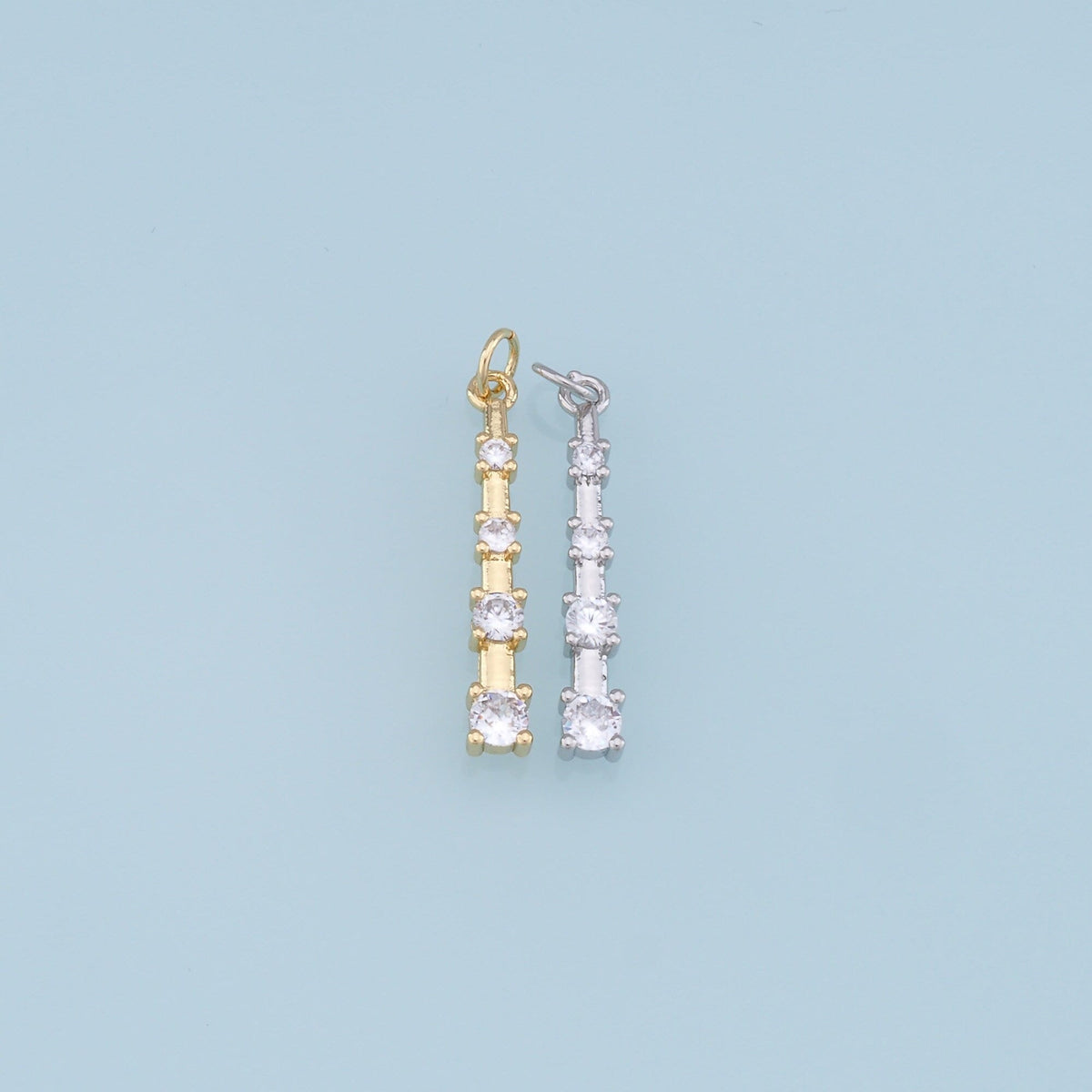 18K Gold Filled Charm Pendant for Jewelry Making