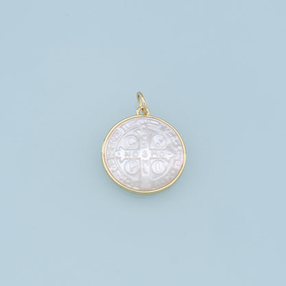 Gold religion Charms,18K Gold Filled religion Pendant,Cross Charm Bracelet Necklace for DIY Jewelry Making Supply