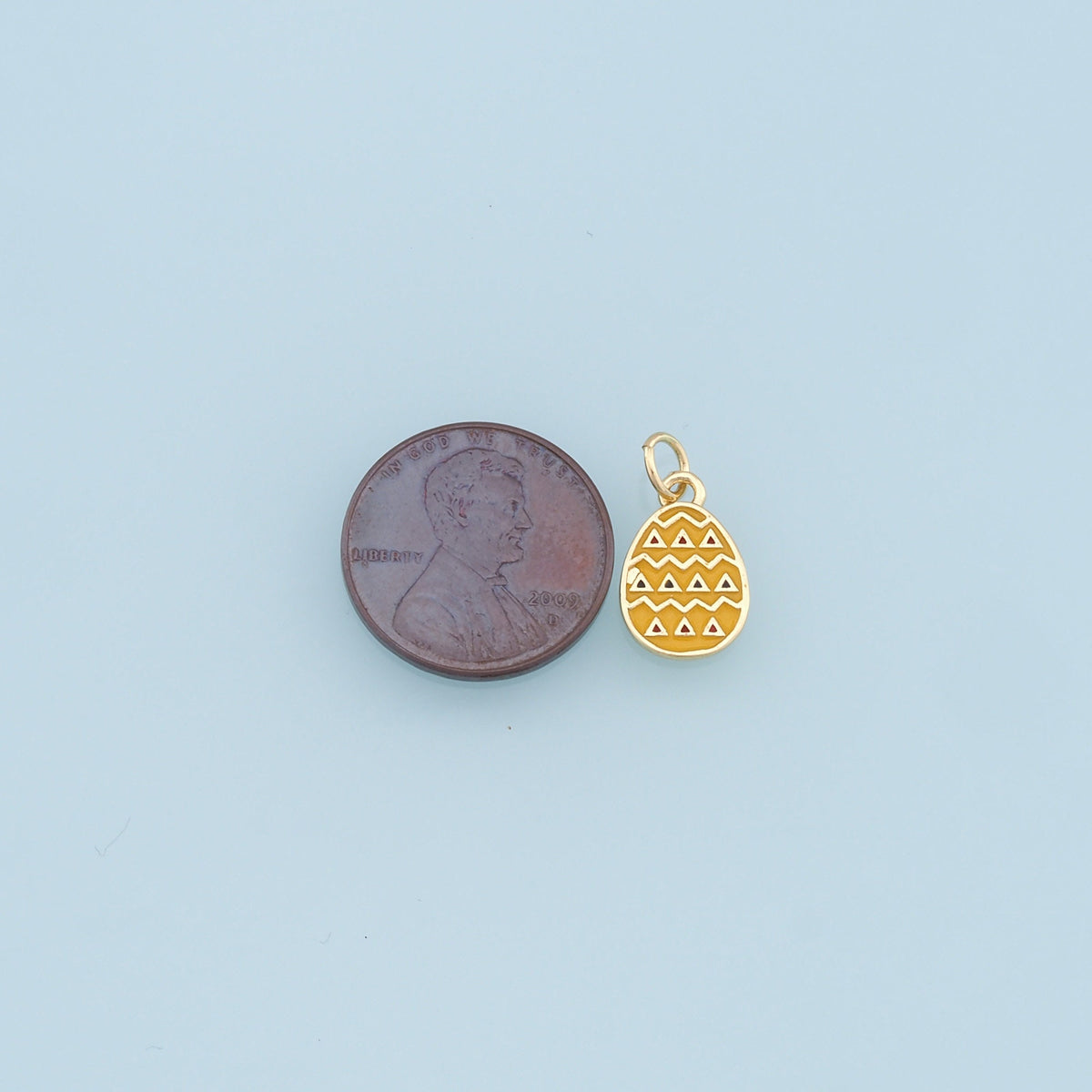 18K Gold Filled Hand Charm Pendant for Jewelry Making