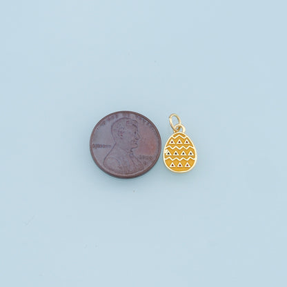18K Gold Filled Hand Charm Pendant for Jewelry Making