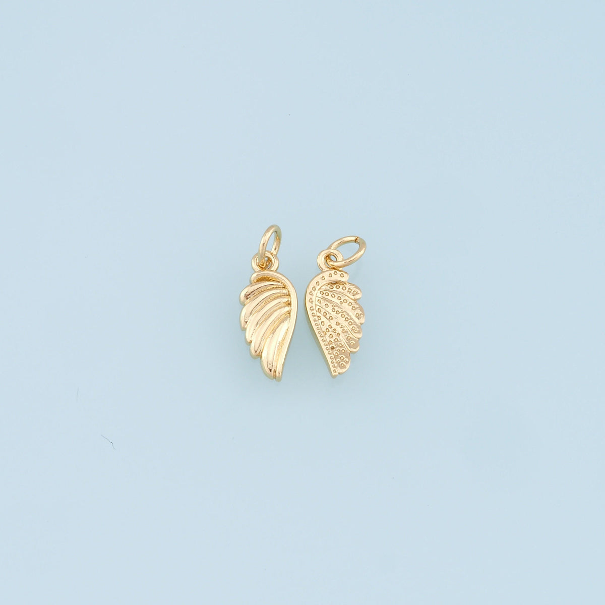 18K Gold Filled Angel Charm Pendant for Jewelry Making
