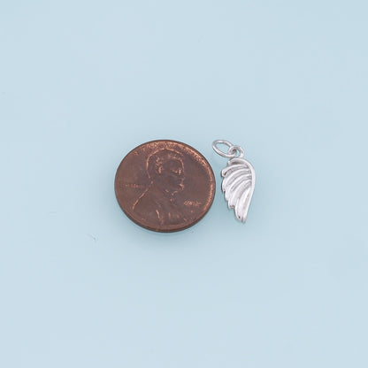 18K Gold Filled Angel Charm Pendant for Jewelry Making