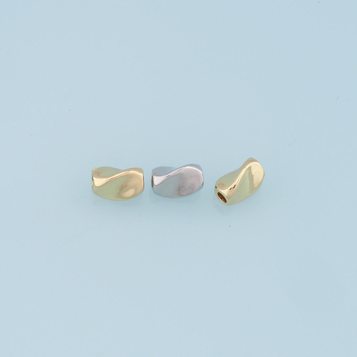 18K Gold Filled Jewelry Beads 2 mm for Jewelry Making