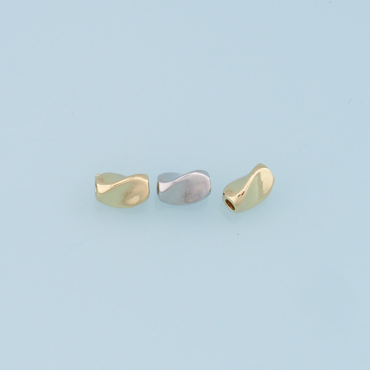18K Gold Filled Jewelry Beads 2 mm for Jewelry Making