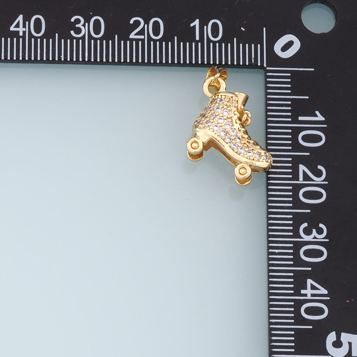 18K Gold Filled Charm Pendant for Jewelry Making