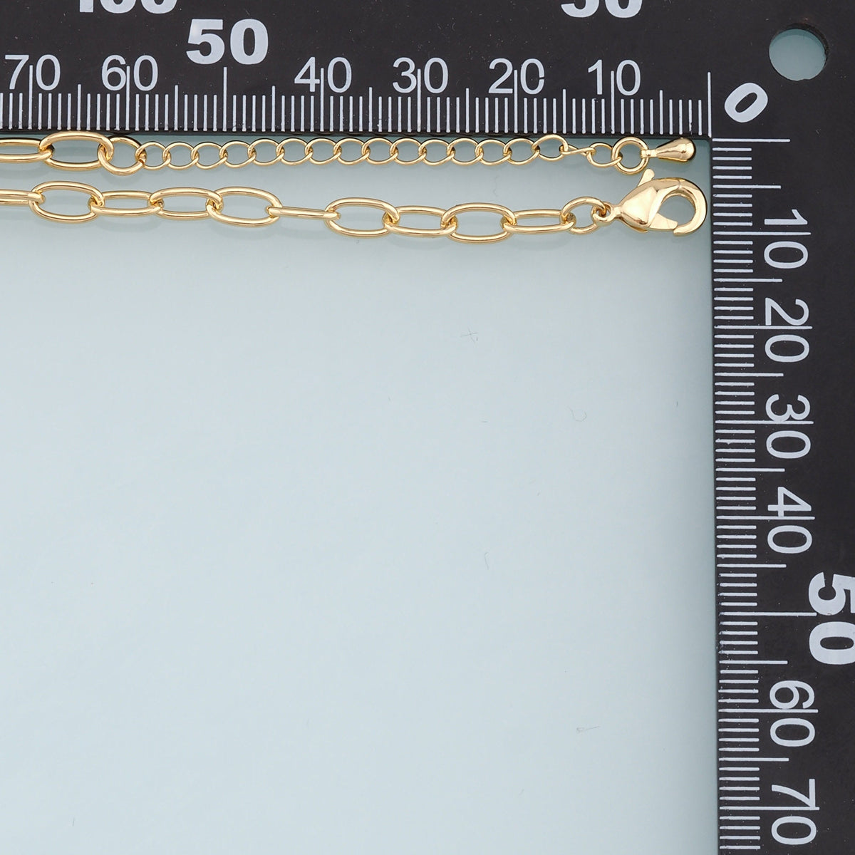 18K Gold Filled Oval Oval Chain 8 mm, 2 in for Jewelry Making