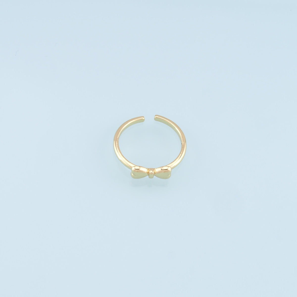 18K Gold Filled Bow Jewelry Component