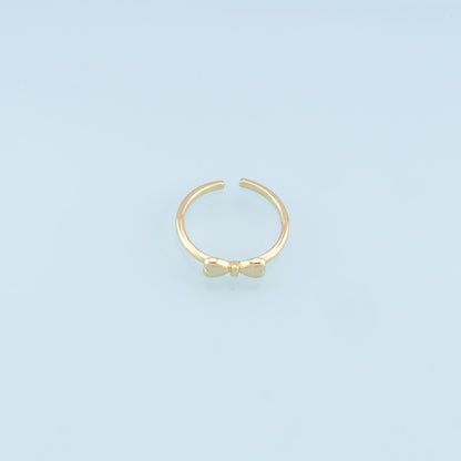18K Gold Filled Bow Jewelry Component
