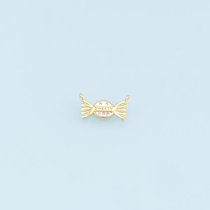 18K Gold Filled Hand Charm Pendant for Jewelry Making