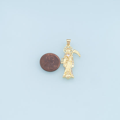 18K Gold Filled Hand Charm Pendant for Jewelry Making