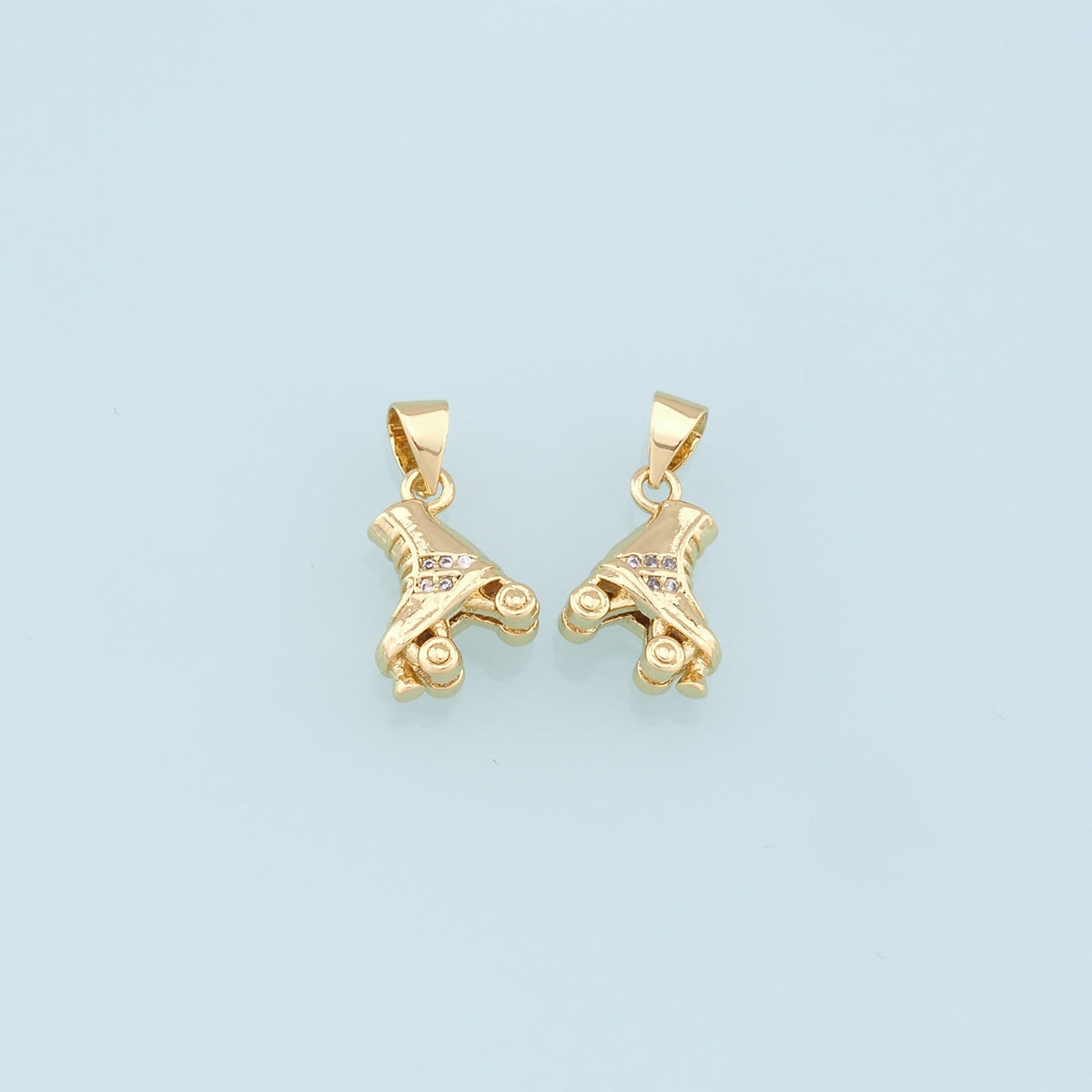 18K Gold Filled Hand Charm Pendant for Jewelry Making