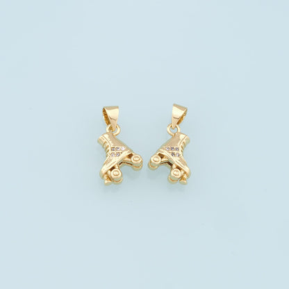 18K Gold Filled Hand Charm Pendant for Jewelry Making