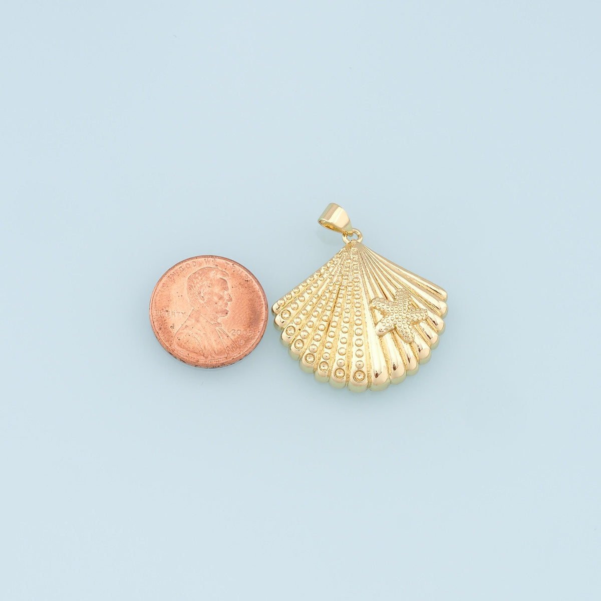 18K Gold Filled Star Charm Pendant for Jewelry Making