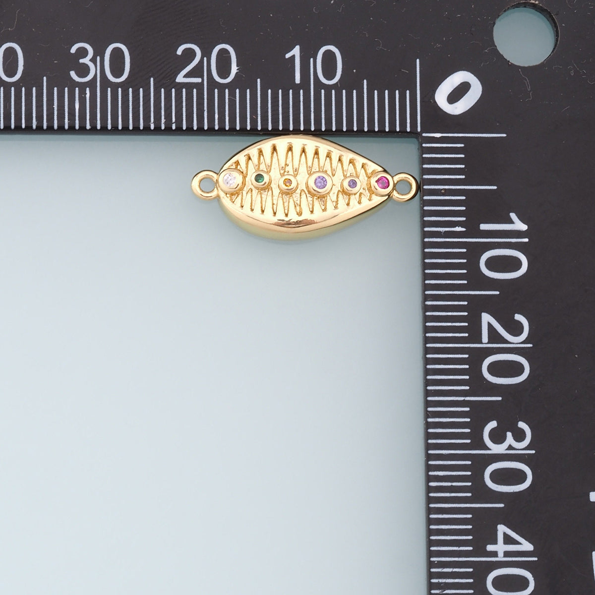 Gold Shell Connector Charms,18K Gold Filled Conch Shell Pendant,Conch Shell Charm Bracelet Necklace for DIY Jewelry Making Su