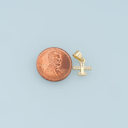 Gold Tiny Airplane Charms,18K Gold Filled Airplane Pendant,CZ Micro Pave Airplane Charm Bracelet Necklace for DIY Jewelry Making Supply