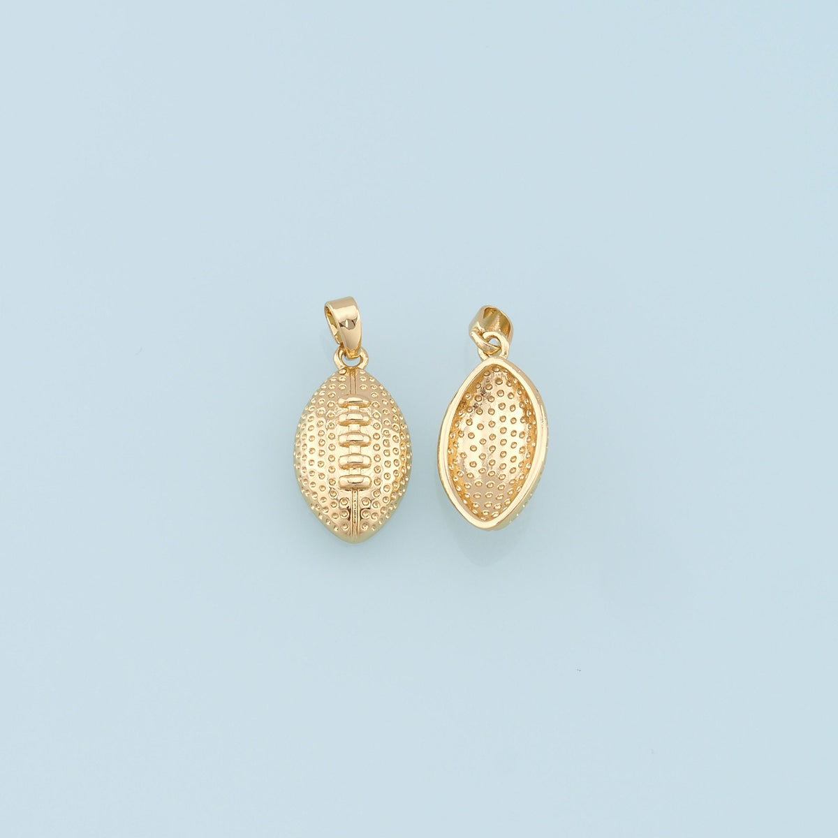 18K Gold Filled Charm Pendant for Jewelry Making